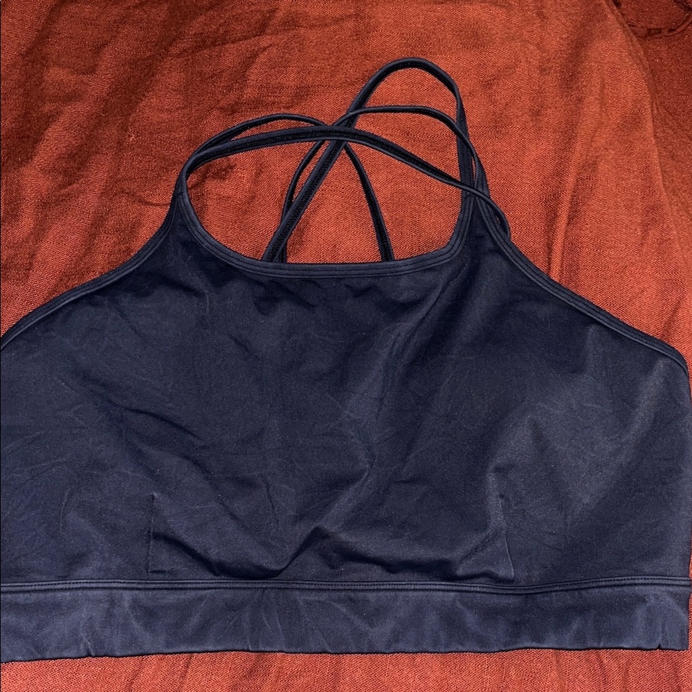 Women's Blue Strappy Bralette